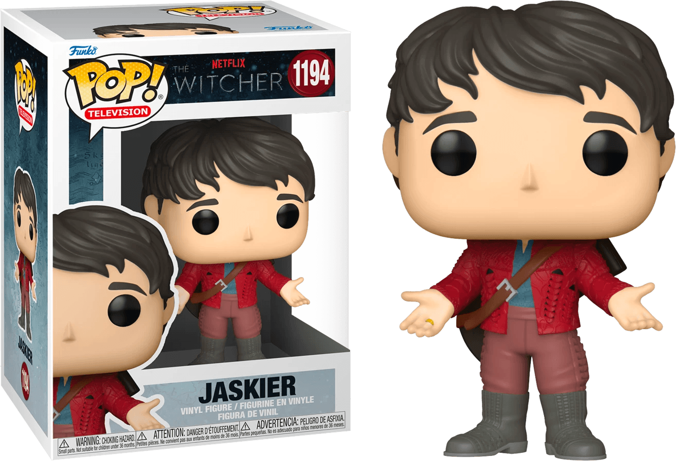 FUN58909 The Witcher (TV) - Jaskier (Red Outfit) Pop! Vinyl - Funko - Titan Pop Culture