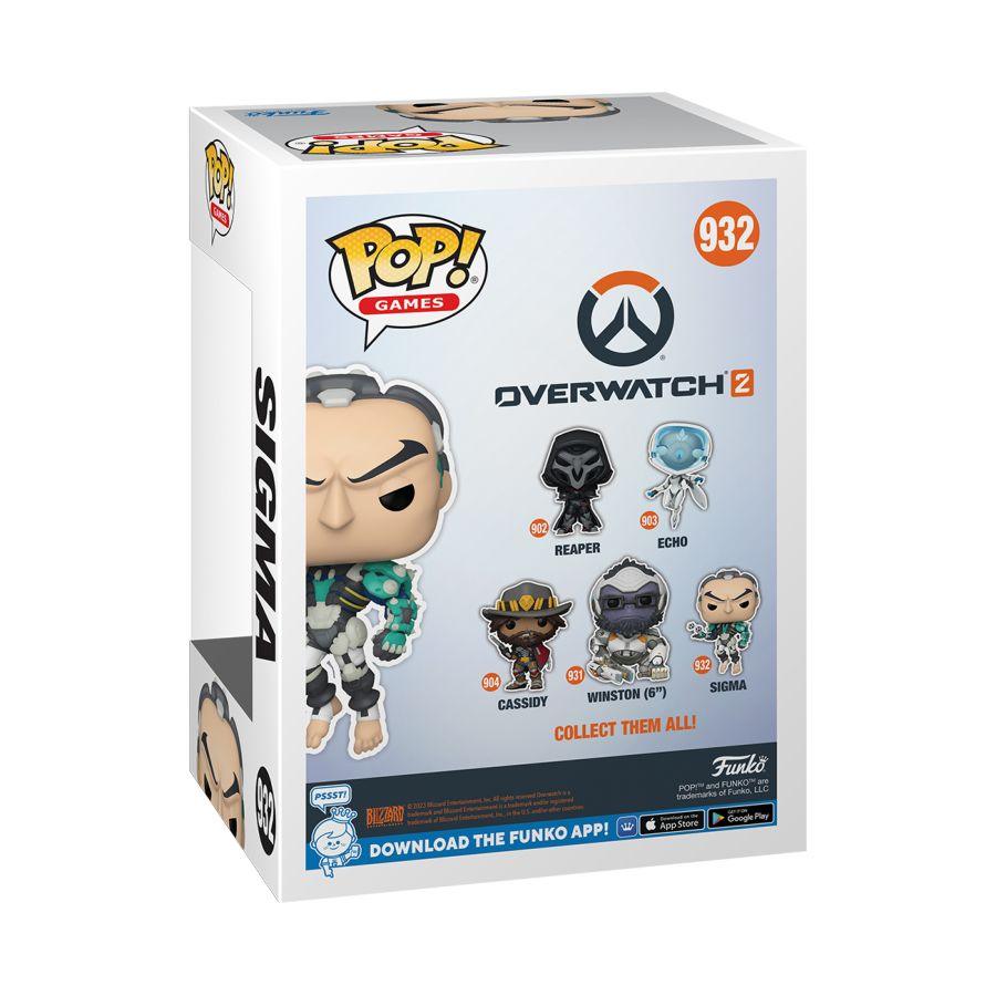 FUN59185 Overwatch 2 - Sigma Pop! Vinyl - Funko - Titan Pop Culture