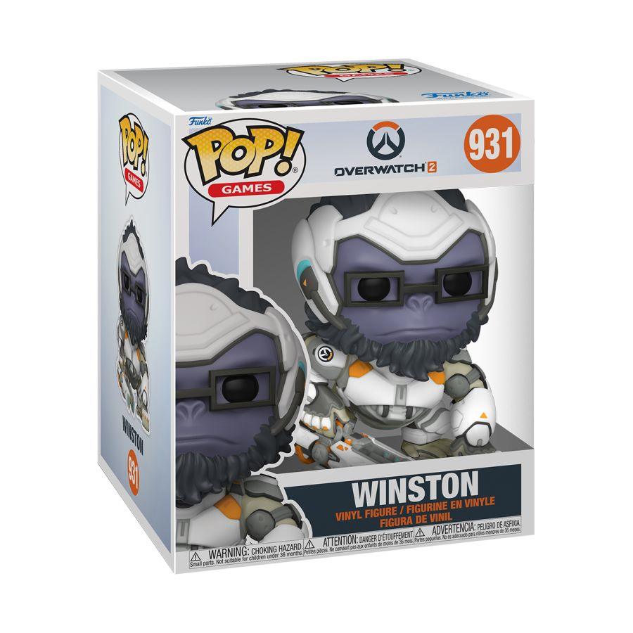 FUN59190 Overwatch 2 - Winston 6" Pop! Vinyl - Funko - Titan Pop Culture