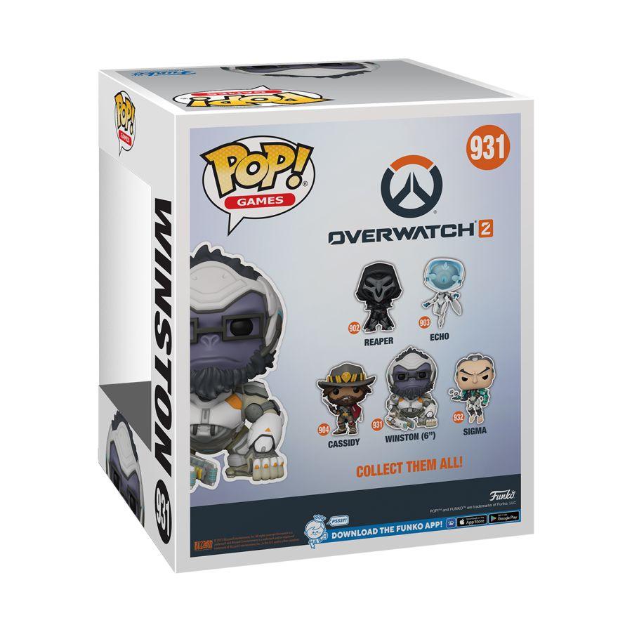 FUN59190 Overwatch 2 - Winston 6" Pop! Vinyl - Funko - Titan Pop Culture