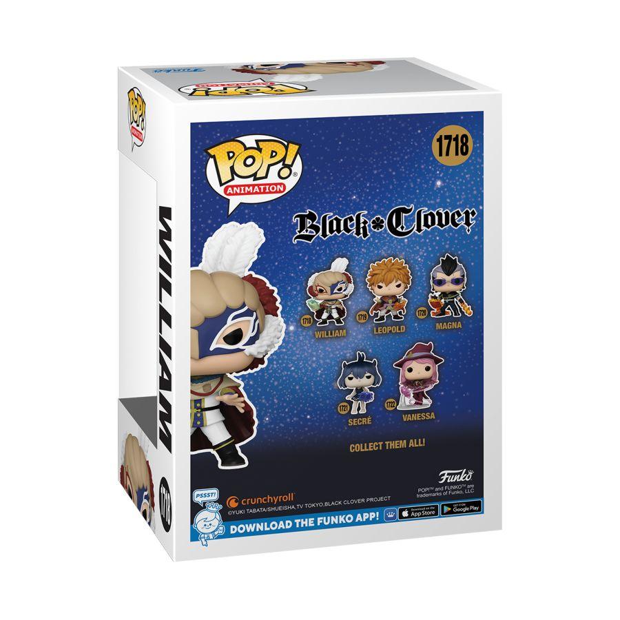 FUN59241 Black Clover - William Pop! Vinyl - Funko - Titan Pop Culture