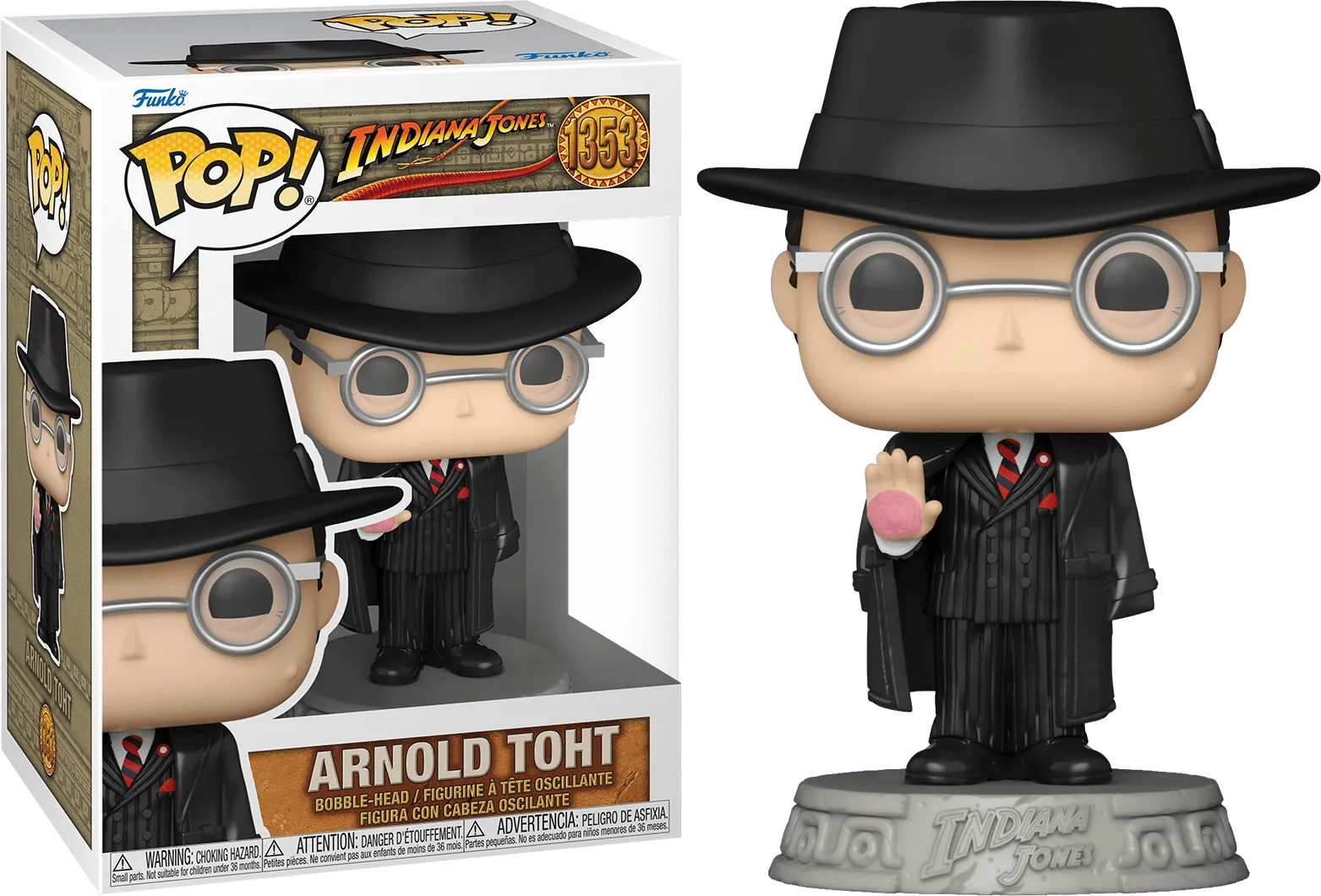 FUN59257 Indiana Jones: Raiders of the Lost Ark - Arnold Toht Pop! Vinyl - Funko - Titan Pop Culture