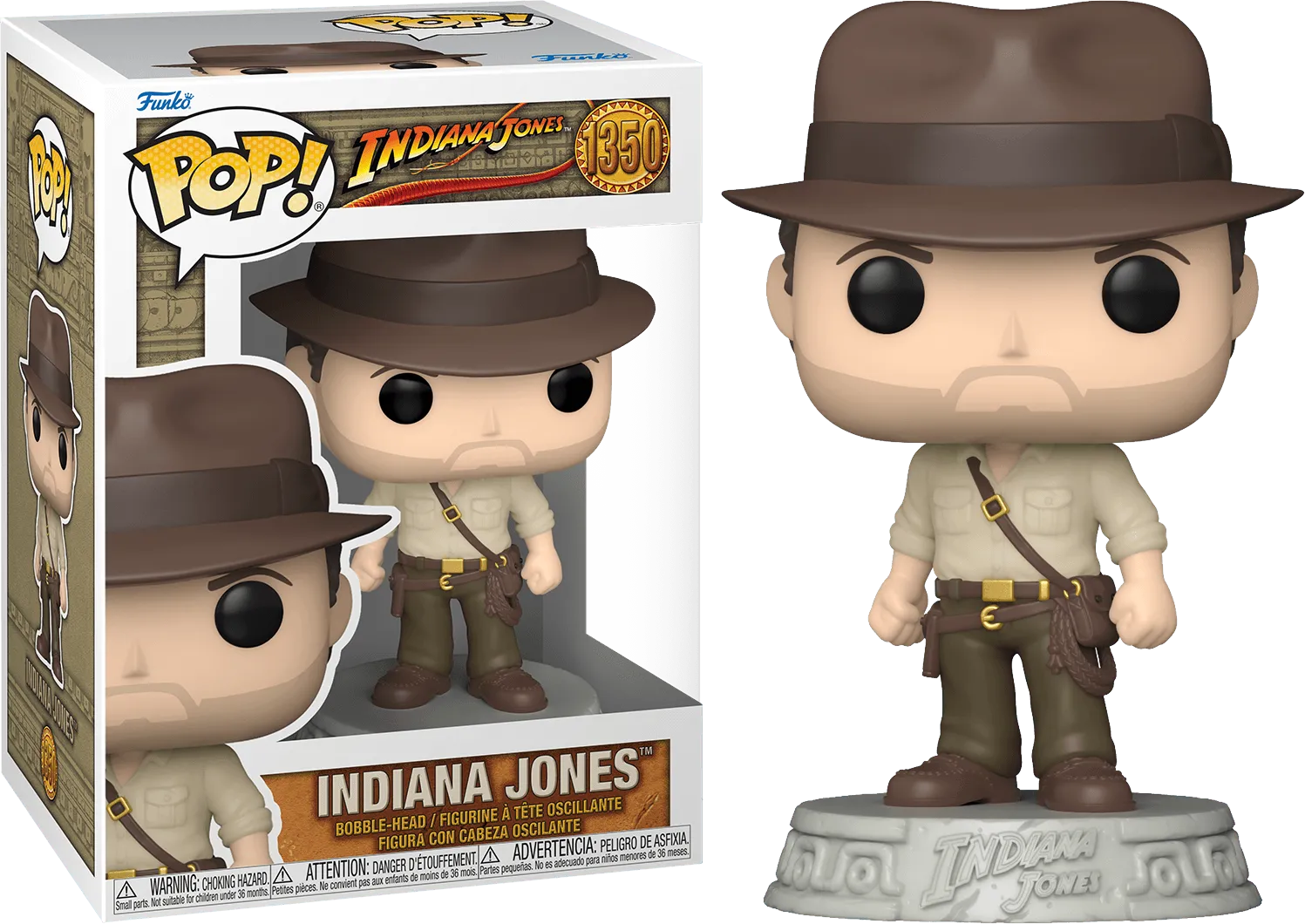 FUN59258 Indiana Jones: Raiders of the Lost Ark - Indiana Jones Pop! Vinyl - Funko - Titan Pop Culture