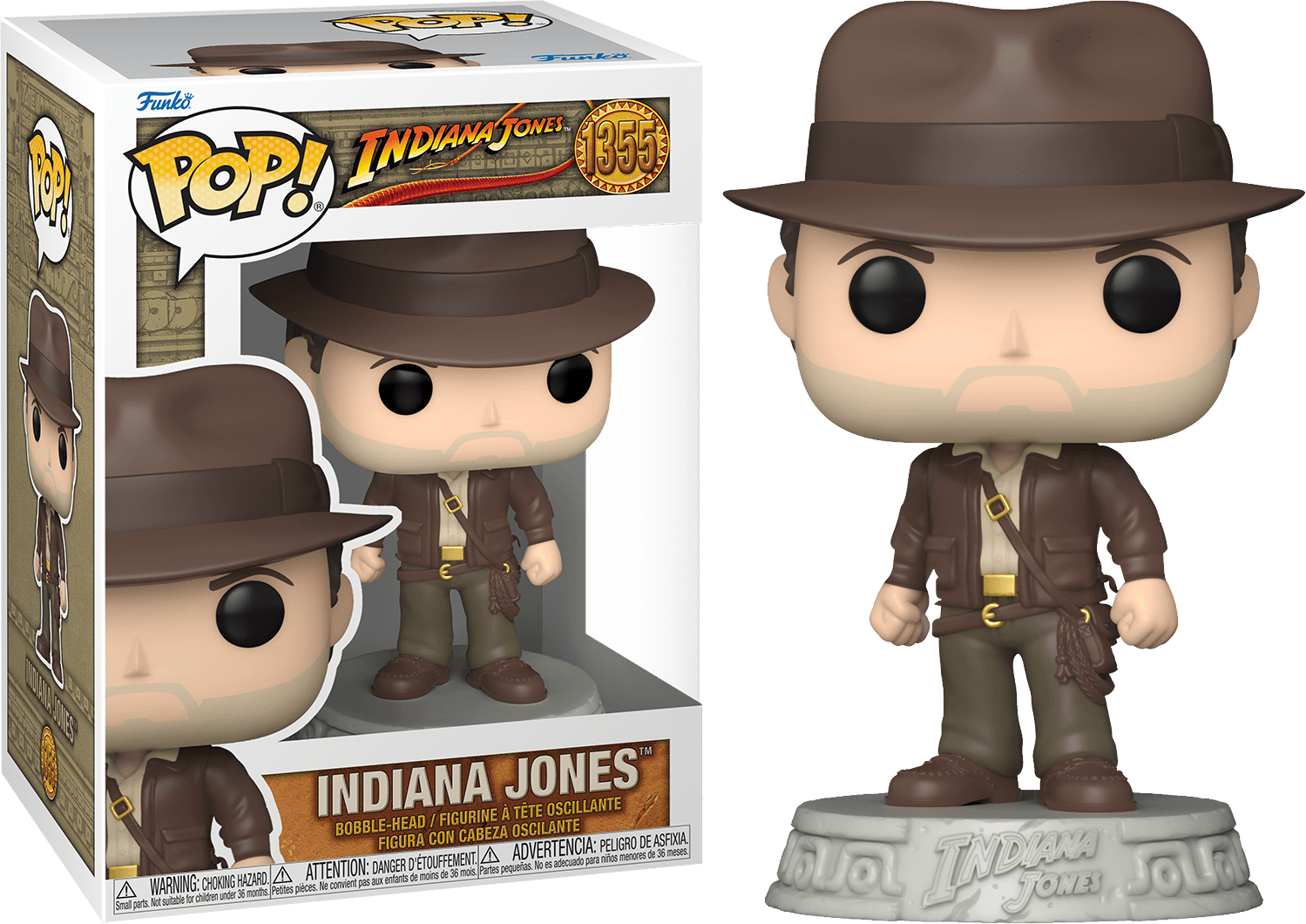 FUN59259 Indiana Jones: Raiders of the Lost Ark - Indiana w/jacket Pop! Vinyl - Funko - Titan Pop Culture