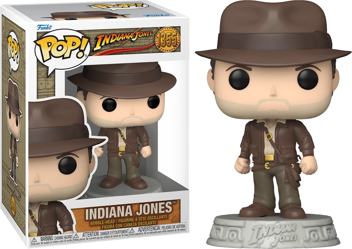 FUN59259 Indiana Jones: Raiders of the Lost Ark - Indiana w/jacket Pop! Vinyl - Funko - Titan Pop Culture