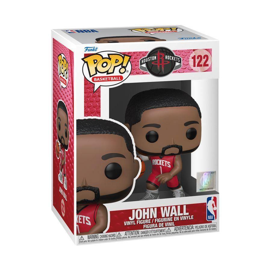 FUN59261 NBA: Rockets - John Wall (Red Jersey) Pop! Vinyl - Funko - Titan Pop Culture