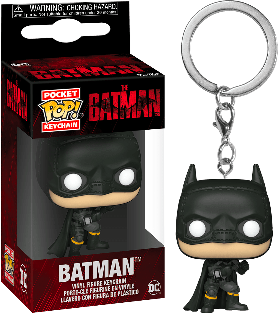 FUN59283 The Batman - Batman Pocket Pop! Keychain - Funko - Titan Pop Culture