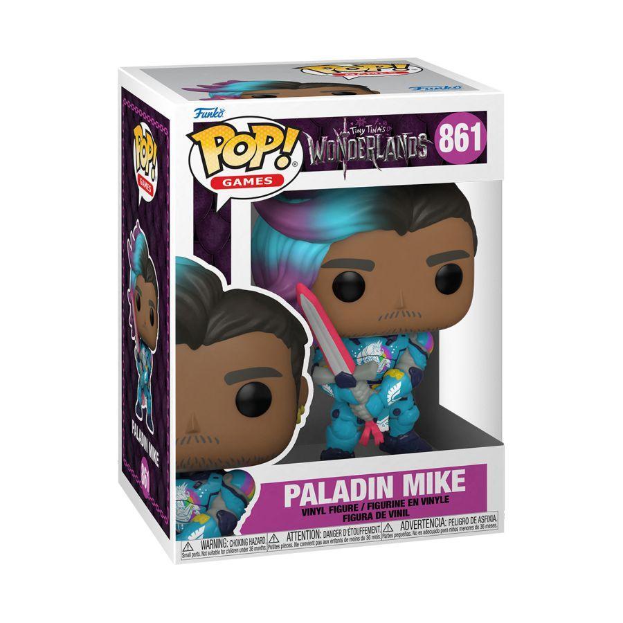 FUN59334 Borderlands: Tiny Tina's Wonderland - Paladin Mike Pop! Vinyl - Funko - Titan Pop Culture