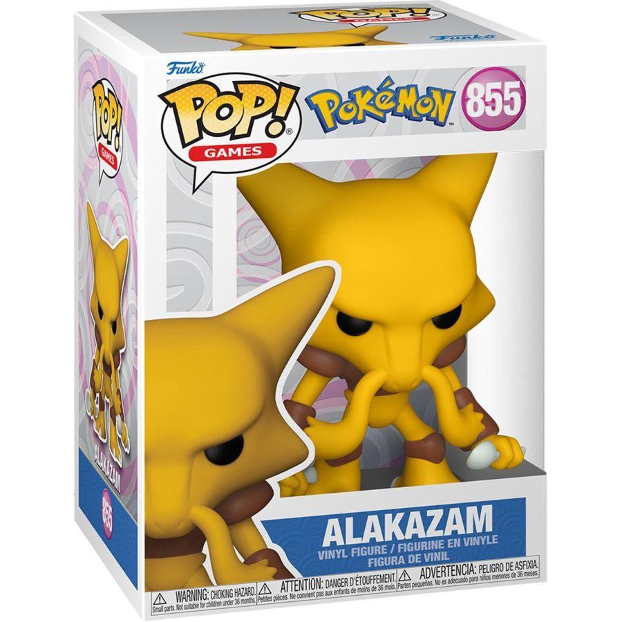 FUN59343 Pokemon - Alakazam Pop! Vinyl [RS] - Funko TBA - Titan Pop Culture