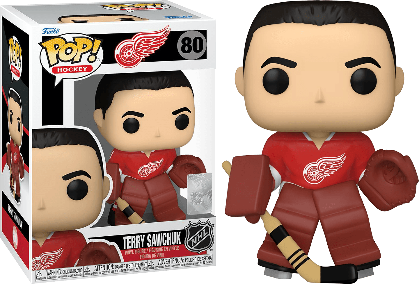 FUN59344 NHL: Legends - Terry Sawchuk (Red Wings) Pop! Vinyl - Funko - Titan Pop Culture