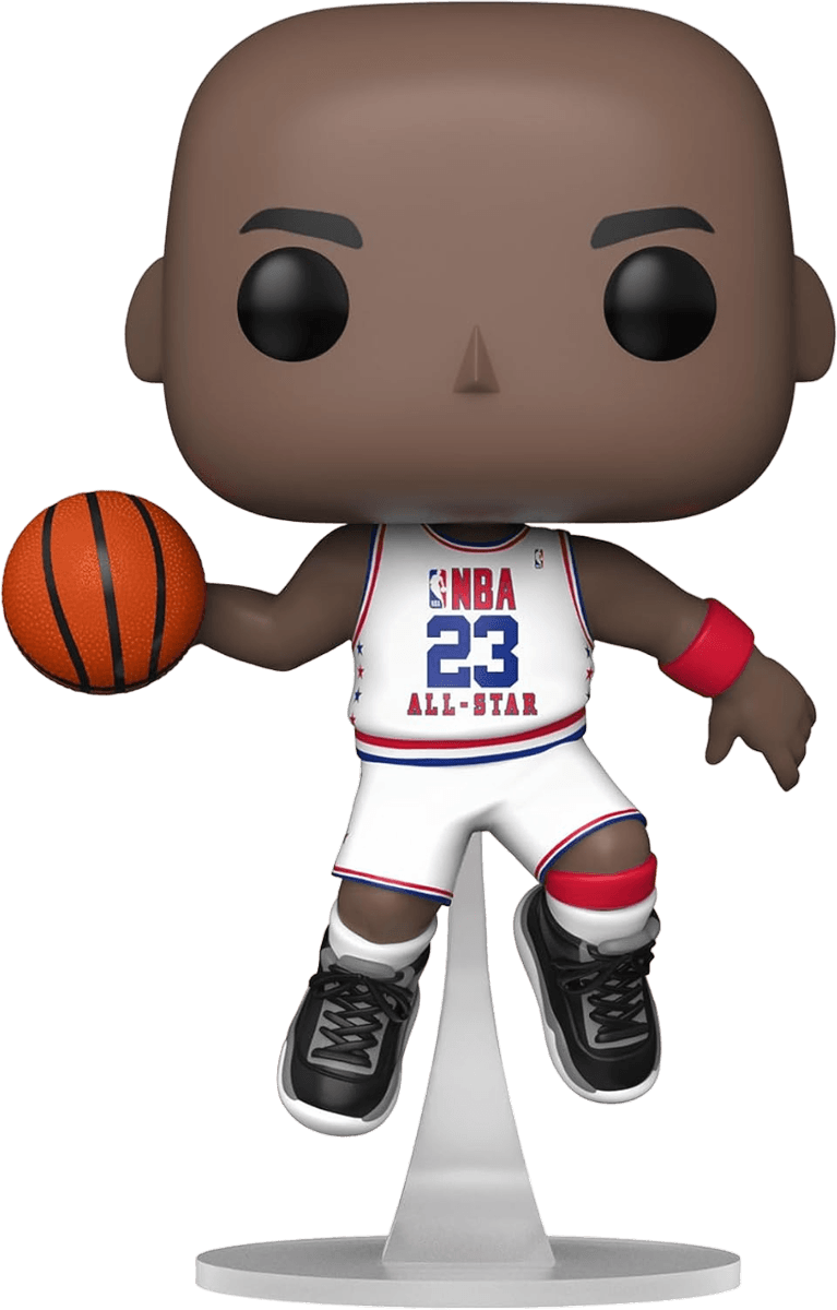 FUN59374 NBA: Legends - Michael Jordan White All Star Uniform 92 Pop! Vinyl - Funko TBA - Titan Pop Culture