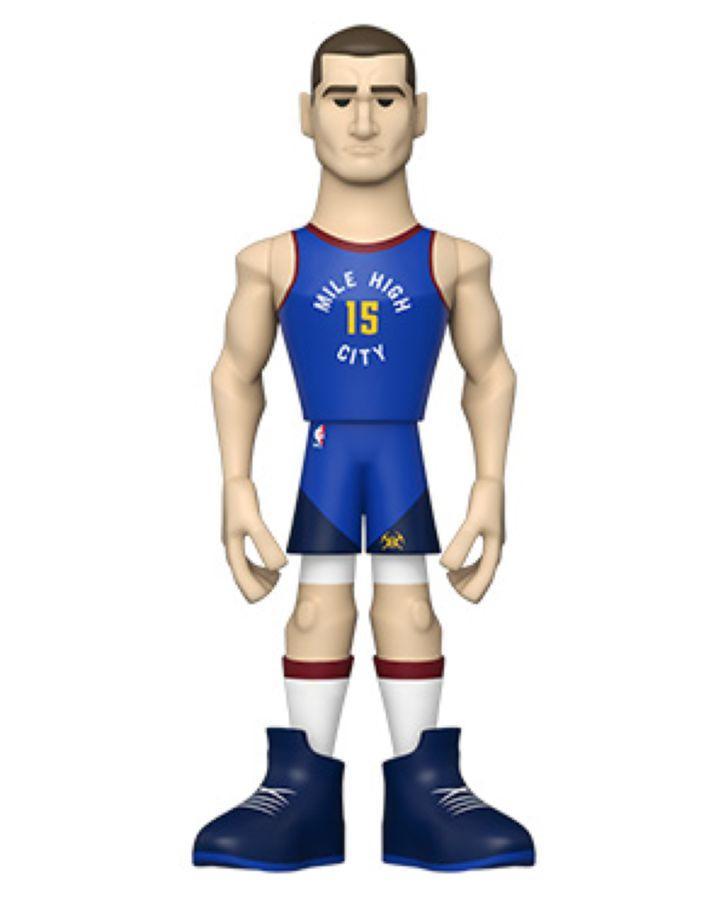 FUN59384 NBA: Grizzlies - Nikola Jokic Away Uni (with chase) 5" Vinyl Gold - Funko - Titan Pop Culture