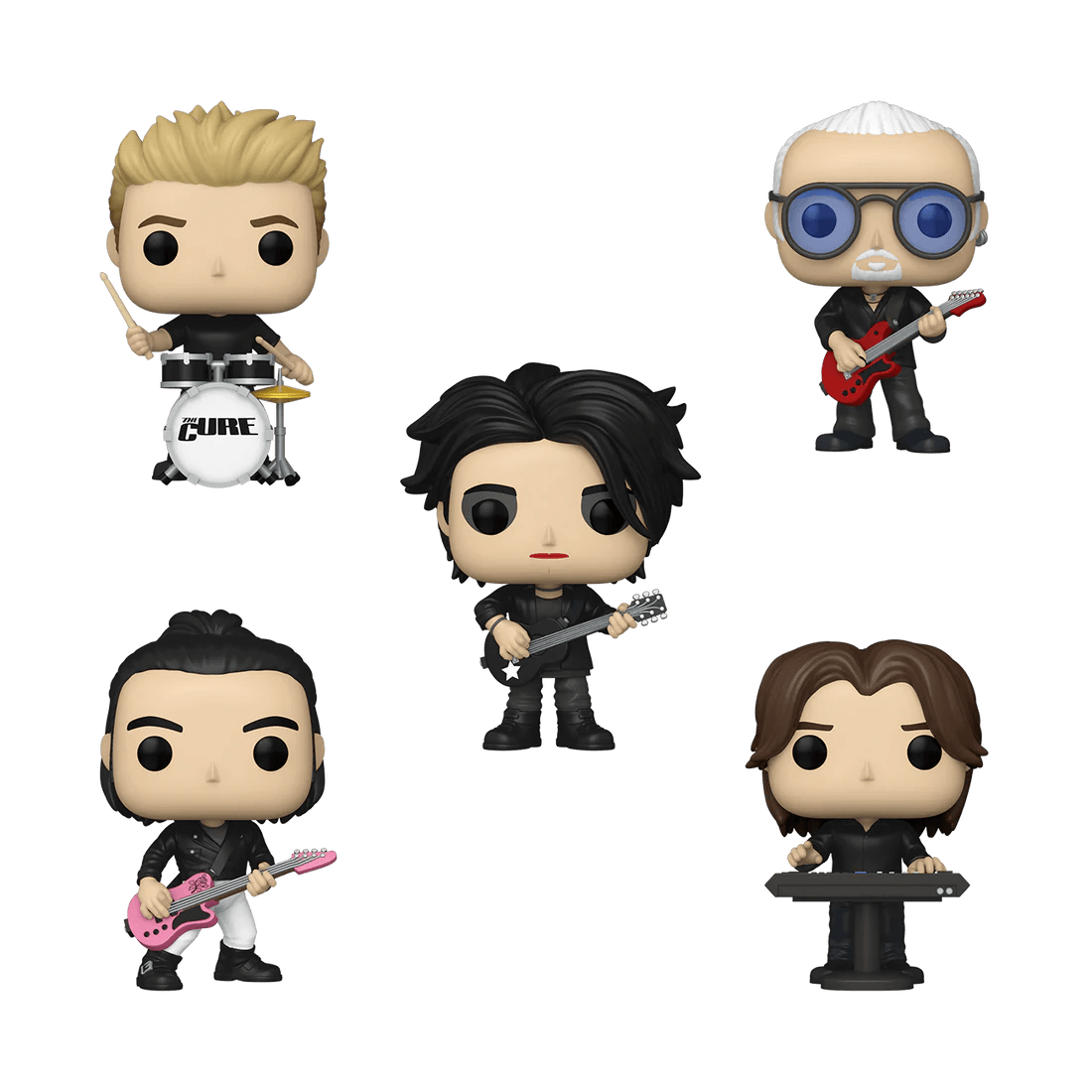 FUN59390 The Cure - Pop! Vinyl 5-Pack - Funko - Titan Pop Culture