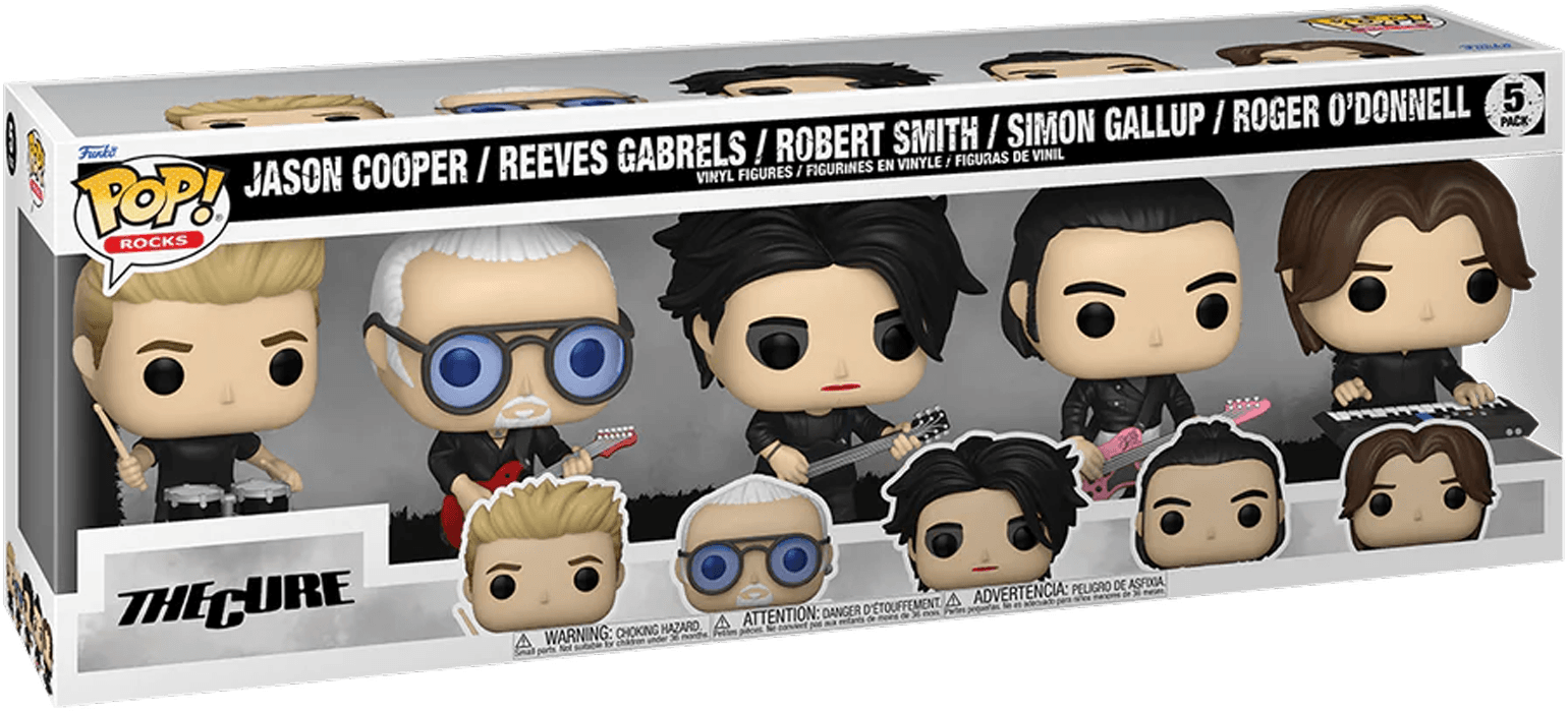 FUN59390 The Cure - Pop! Vinyl 5-Pack - Funko - Titan Pop Culture