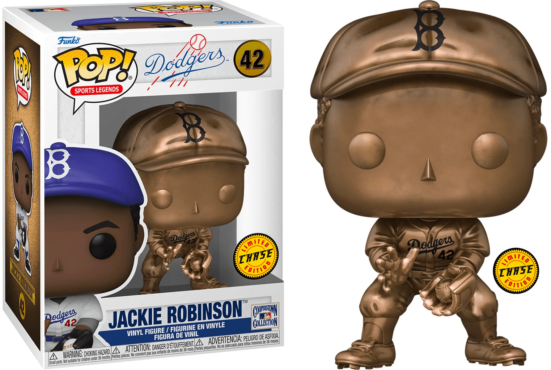 FUN59418 MLB: Legends - Jackie Robinson (with mask) Pop! Vinyl - Funko - Titan Pop Culture