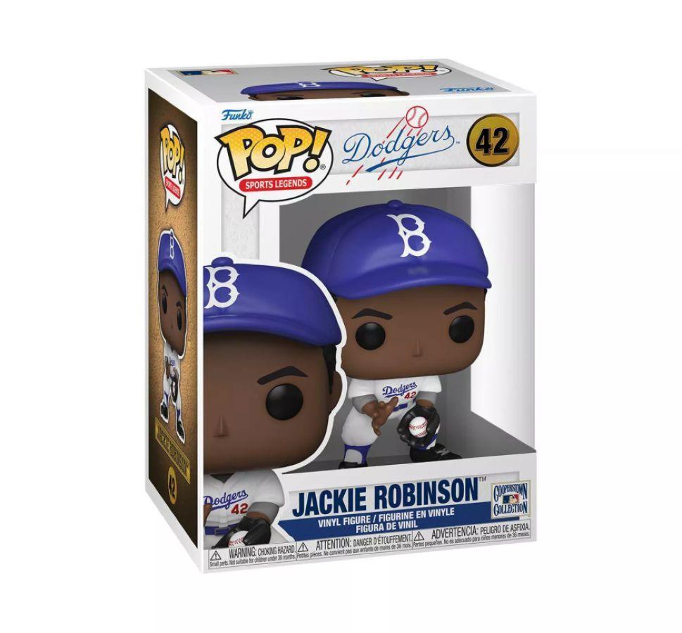 FUN59418 MLB: Legends - Jackie Robinson (with mask) Pop! Vinyl - Funko - Titan Pop Culture