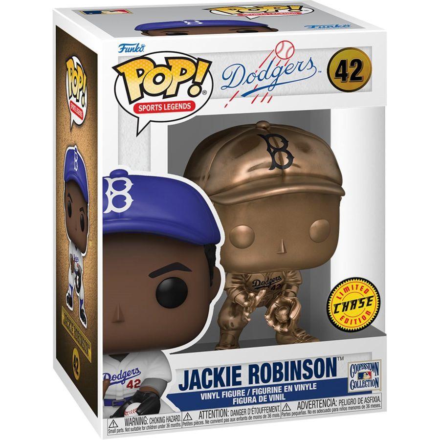 FUN59418 MLB: Legends - Jackie Robinson (with mask) Pop! Vinyl - Funko - Titan Pop Culture