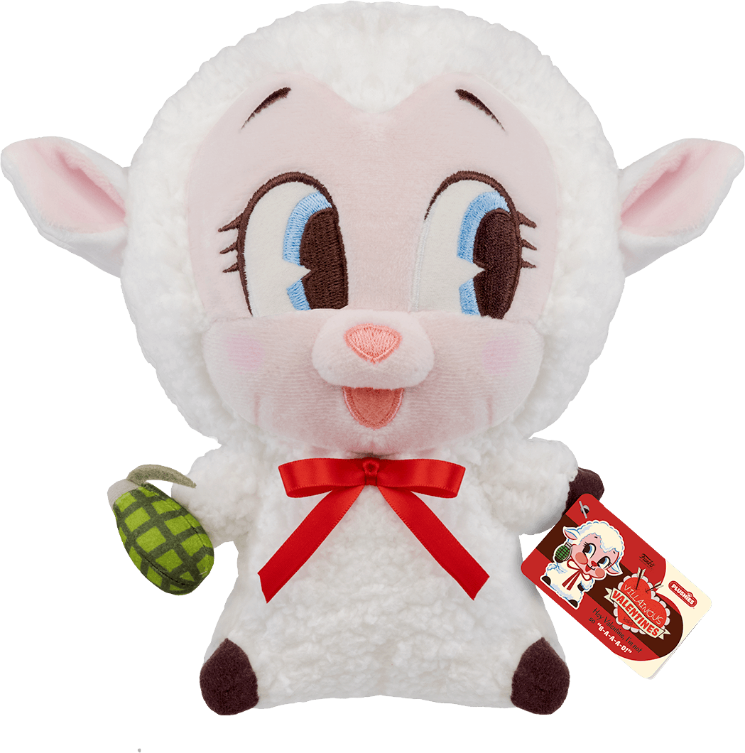 FUN59528 Villainous Valentines - Darling the Lamb Paka Paka Plush - Funko - Titan Pop Culture