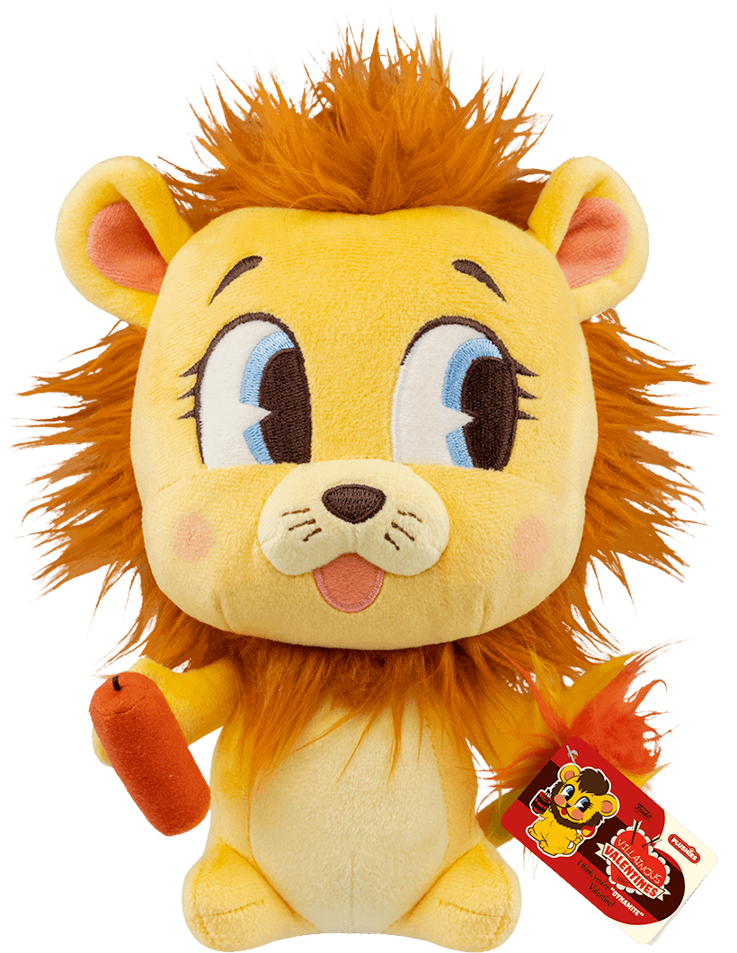 FUN59529 Villainous Valentines - Pookie the Lion Paka Paka Plush - Funko - Titan Pop Culture