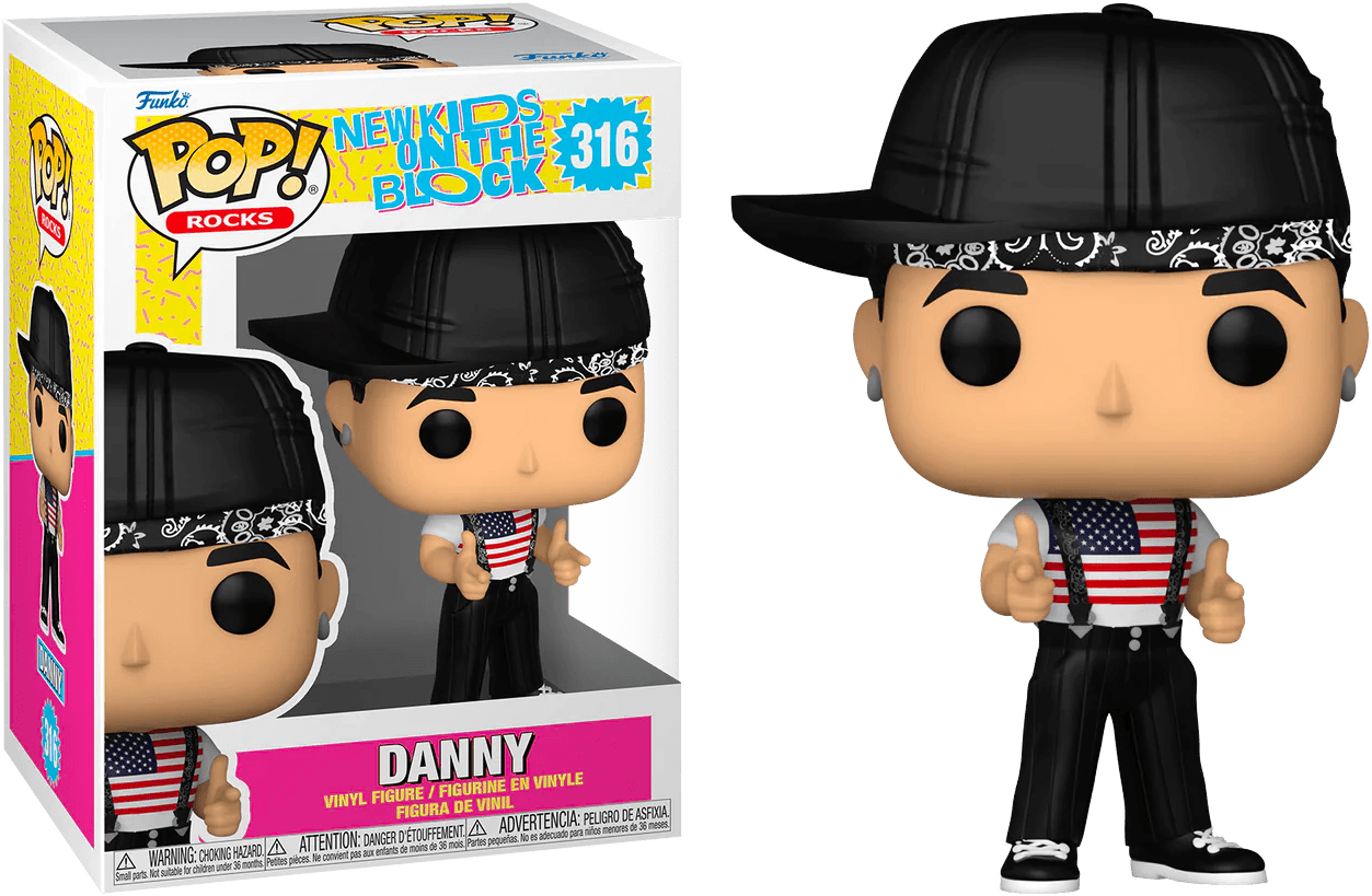 FUN59612 New Kids on the Block - Danny Pop! Vinyl - Funko - Titan Pop Culture