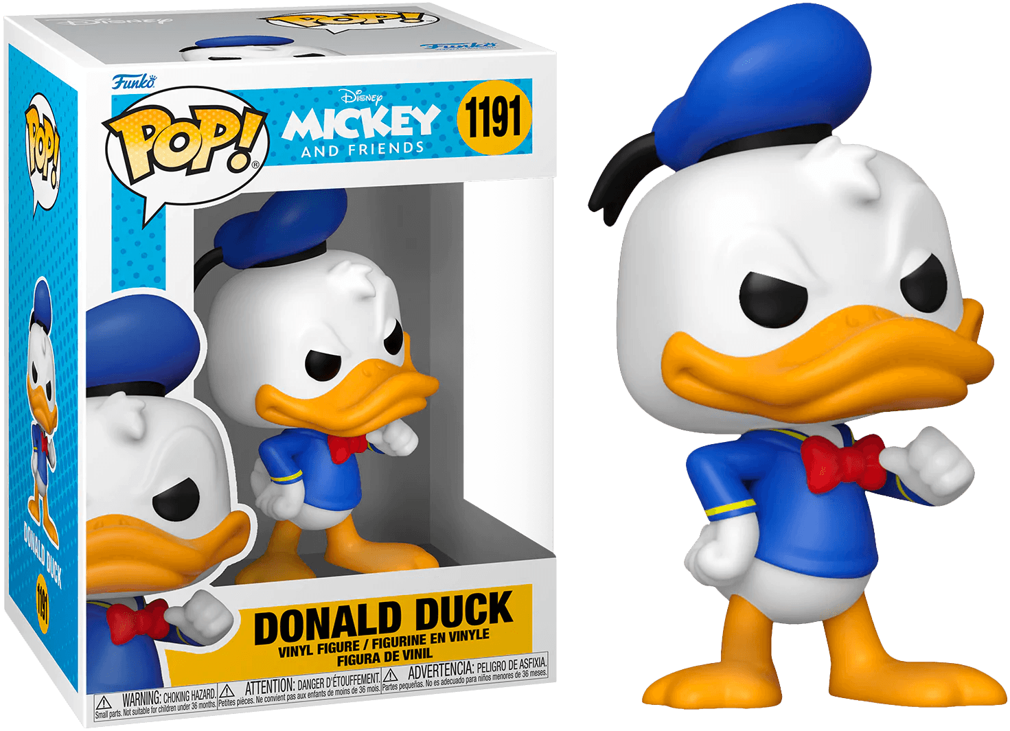 FUN59621 Mickey & Friends - Donald Pop! Vinyl - Funko - Titan Pop Culture