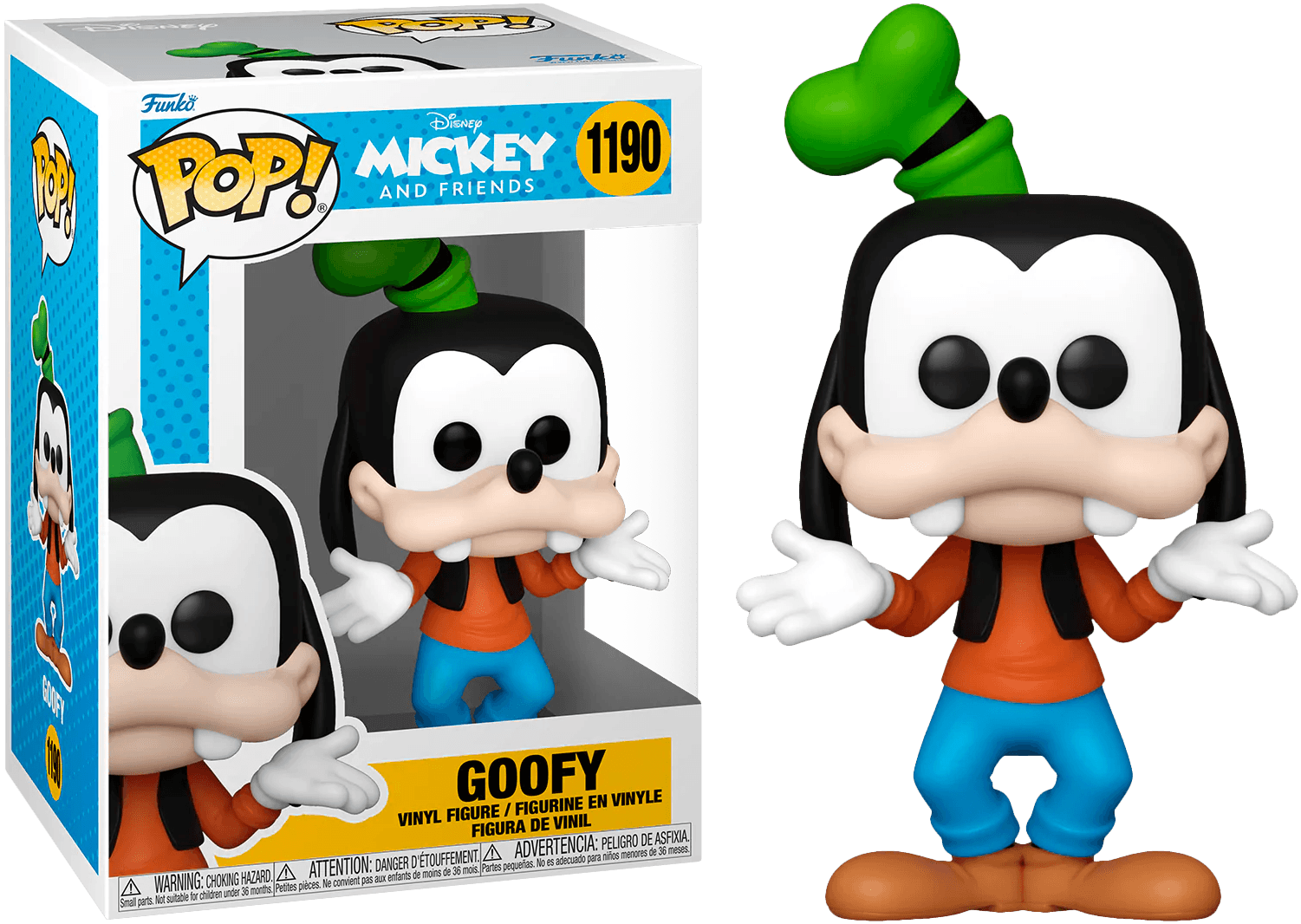 FUN59622 Mickey & Friends - Goofy Pop! Vinyl - Funko - Titan Pop Culture