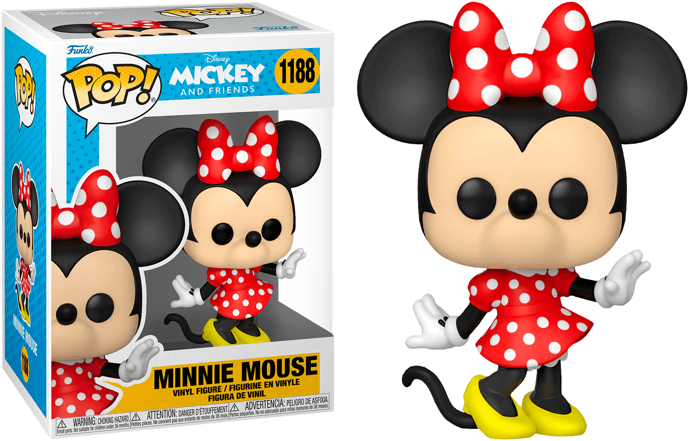 FUN59624 Mickey & Friends - Minnie Pop! Vinyl - Funko - Titan Pop Culture