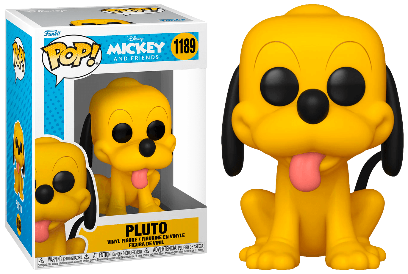 FUN59625 Mickey & Friends - Pluto Pop! Vinyl - Funko - Titan Pop Culture