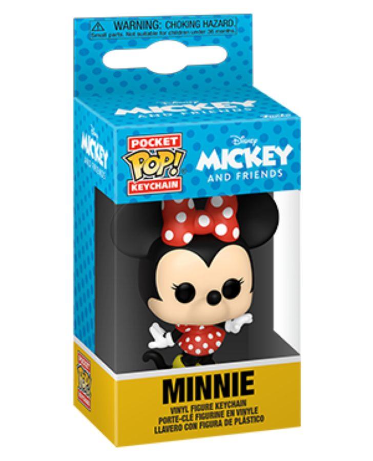 FUN59630 Mickey & Friends - Minnie Pop! Keychain - Funko - Titan Pop Culture