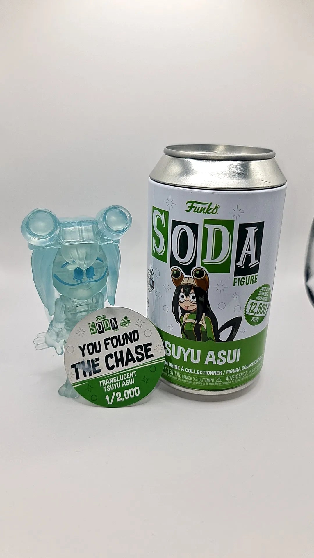 FUN59845 My Hero Academia - Tsuyu Asui Chase Edition 1/2000 Soda Pop! Vinyl - Funko/Resale - Titan Pop Culture