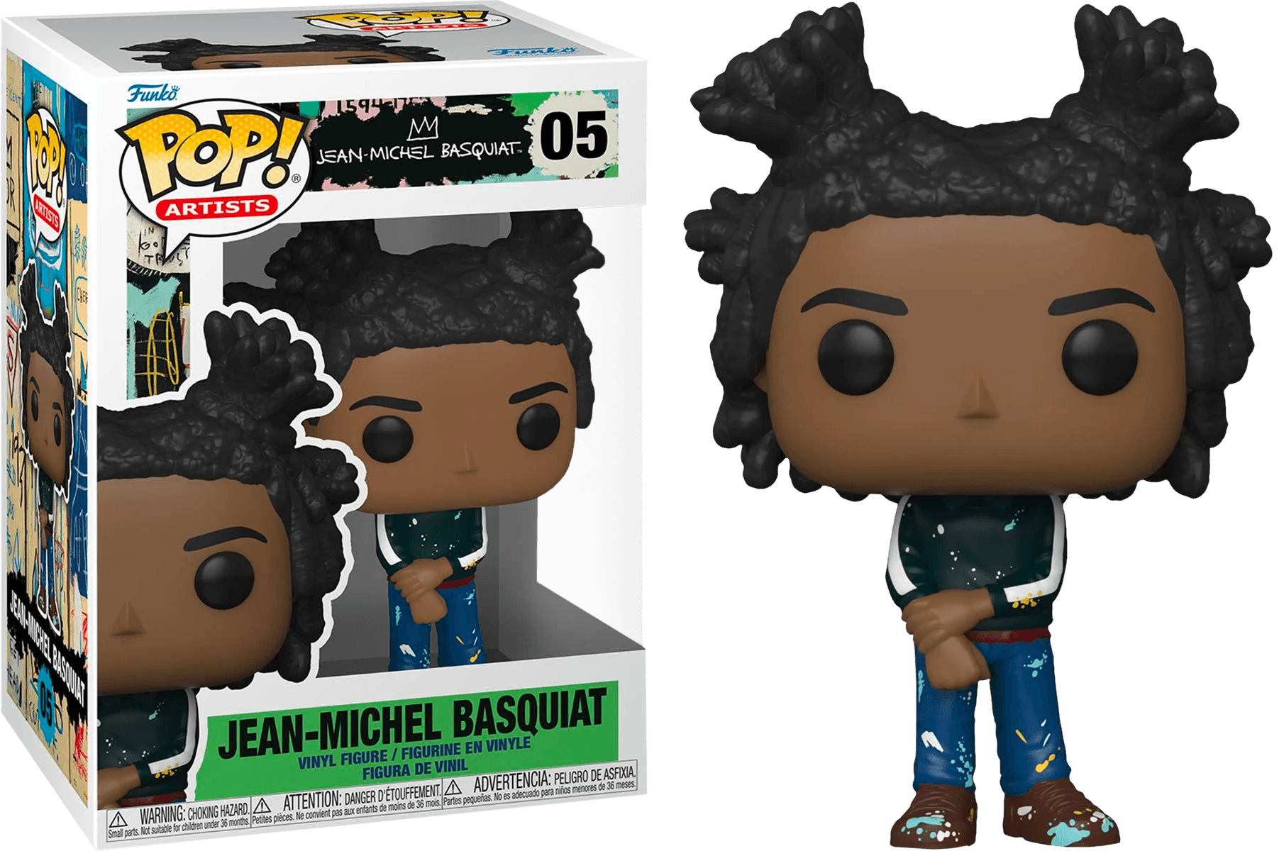 FUN60135 Artists - Jean-Michel Basquiat Pop! Vinyl - Funko - Titan Pop Culture