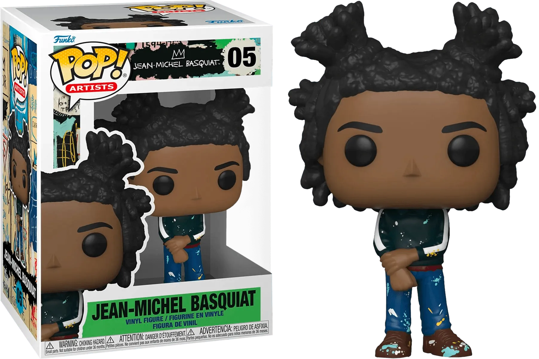 FUN60135 Artists - Jean-Michel Basquiat Pop! Vinyl - Funko - Titan Pop Culture