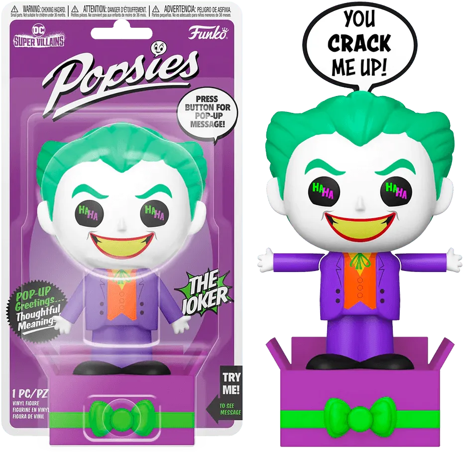 FUN60172 DC Super Villains - Joker Popsies - Funko - Titan Pop Culture