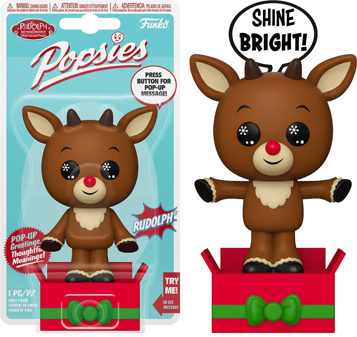 FUN60214 Rudolph - Rudolph Popsies - Funko - Titan Pop Culture