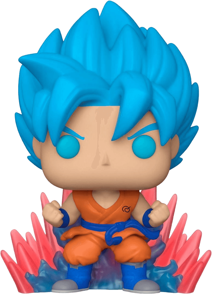 FUN60243 Dragon Ball Super - Goku Kaioken Glow US Exclusive Pop! [RS] - Funko - Titan Pop Culture