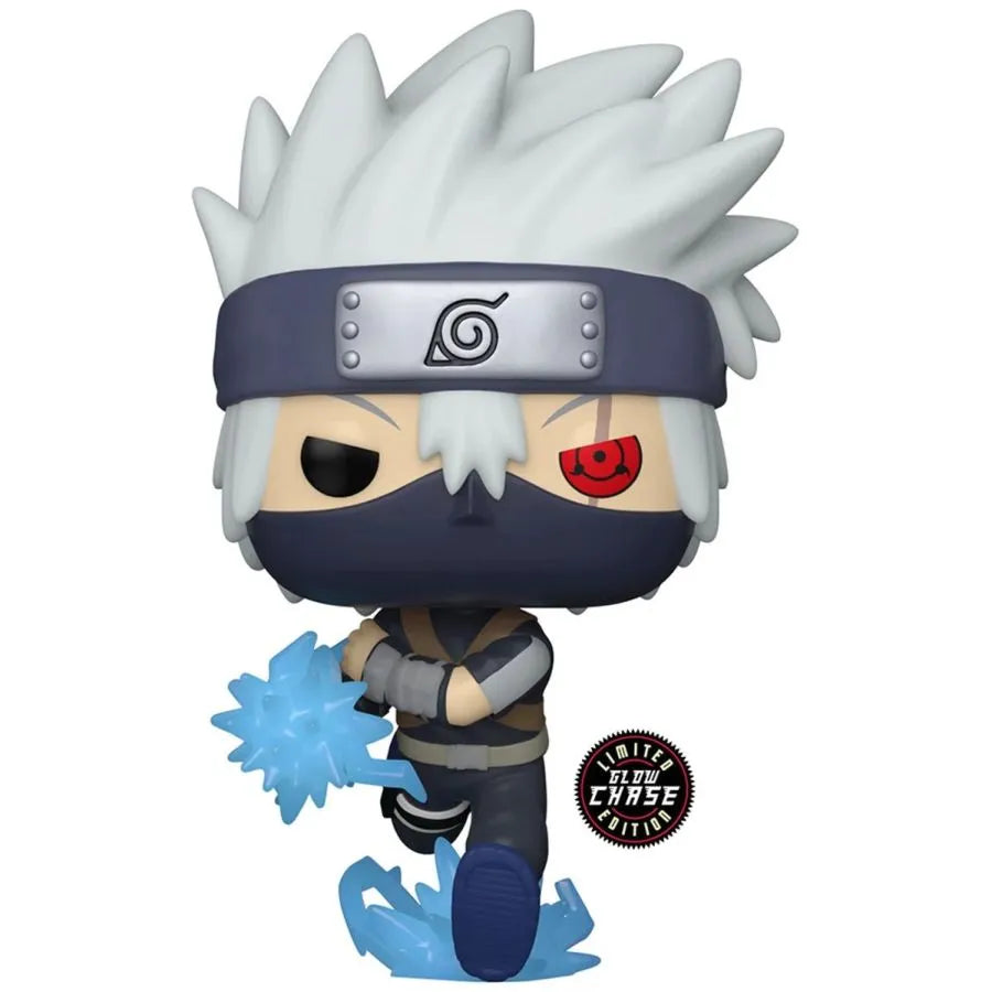 FUN60283 Naruto: Shippuden - Young Kakashi Hatake with Chidori Glow US Exclusive Pop! Vinyl [RS] - Funko - Titan Pop Culture