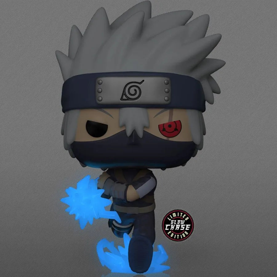 FUN60283 Naruto: Shippuden - Young Kakashi Hatake with Chidori Glow US Exclusive Pop! Vinyl [RS] - Funko - Titan Pop Culture