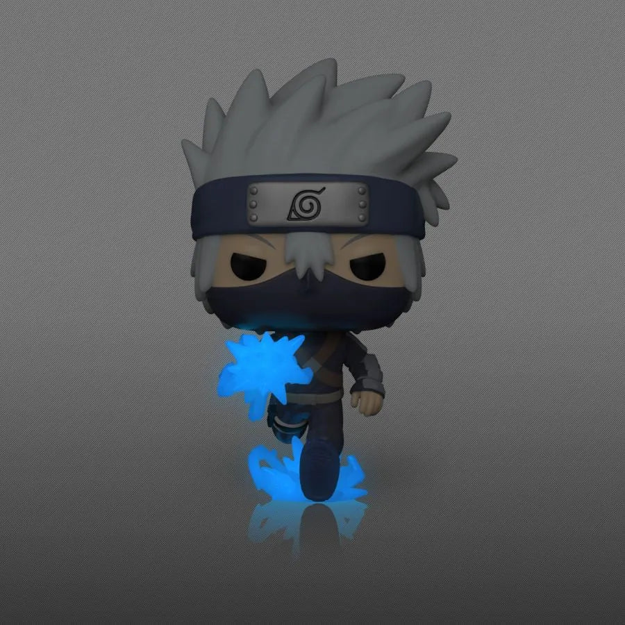 FUN60283 Naruto: Shippuden - Young Kakashi Hatake with Chidori Glow US Exclusive Pop! Vinyl [RS] - Funko - Titan Pop Culture