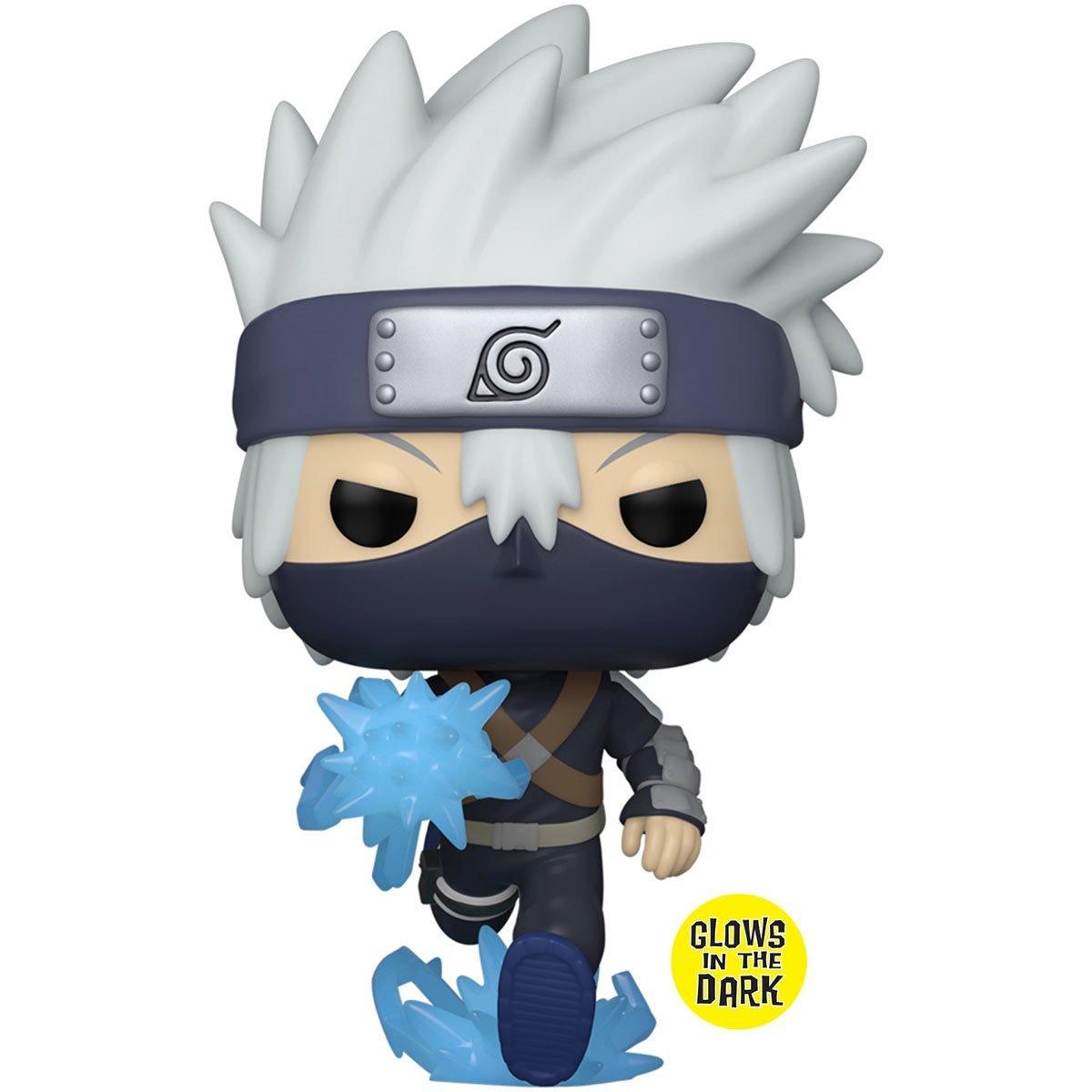 FUN60283CASE Naruto: Shippuden - Young Kakashi Hatake with Chidori Glowi US Exclusive Pop! Vinyl - Chase Case [RS] - Funko - Titan Pop Culture