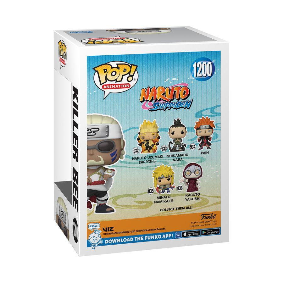 FUN60284CASE Naruto: Shippuden - Killer Bee US Exclusive Pop! Vinyl - Chase Case [RS] - Funko - Titan Pop Culture