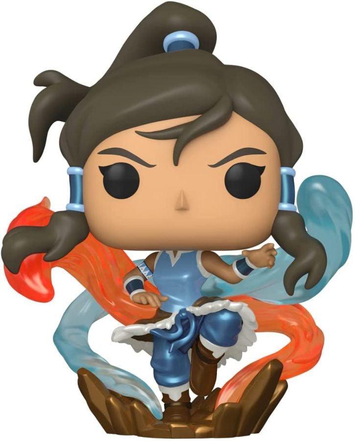 FUN60287 Legend of Korra - Korra Metallic Glow US Exclusive Pop! Vinyl [RS] - Funko - Titan Pop Culture