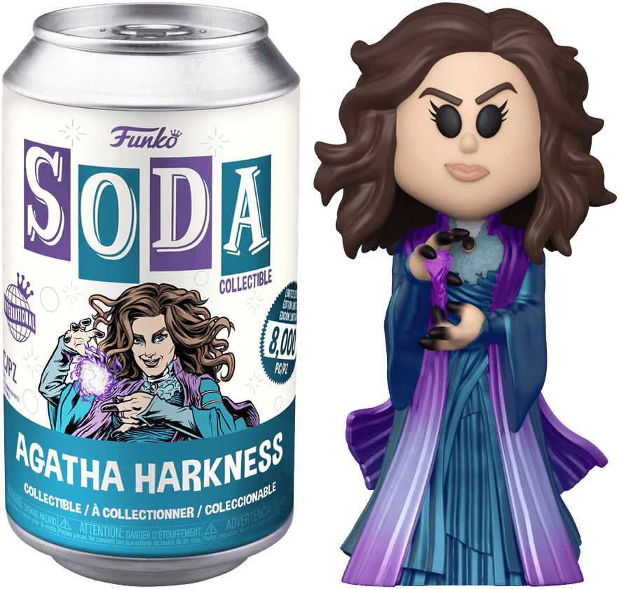 FUN60289 WandaVision - Agatha Harkness (with chase) US Exclusive Vinyl Soda [RS] - Funko - Titan Pop Culture