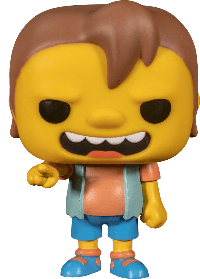 FUN60302 Simpsons - Nelson Muntz US Exclusive Pop! Vinyl [RS] - Funko - Titan Pop Culture