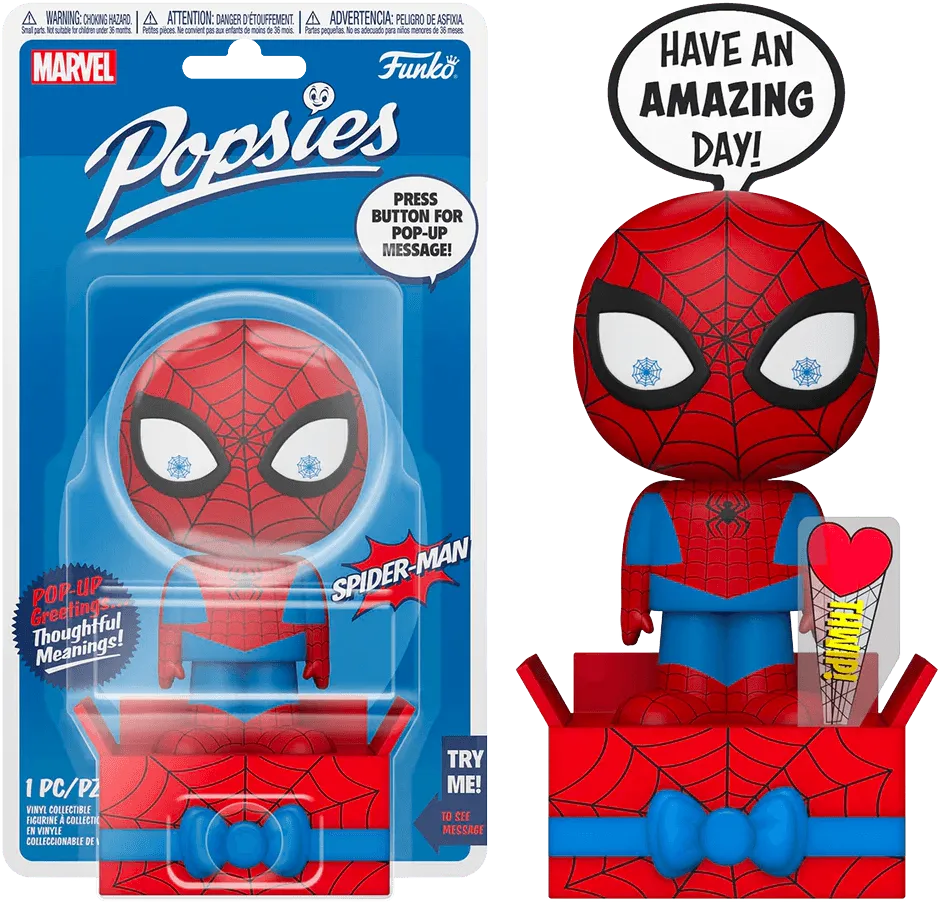 FUN60361 Marvel Comics - Spiderman Popsies - Funko - Titan Pop Culture