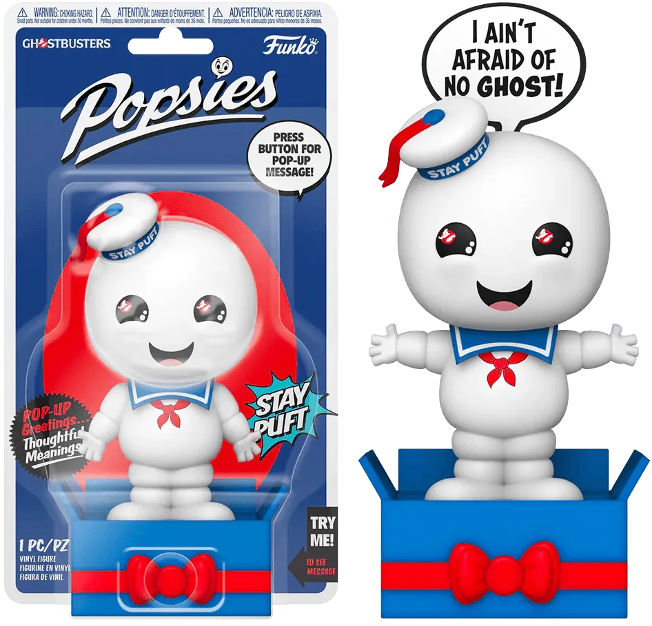 FUN60364 Ghostbusters (1984) - Stay Puft Popsies - Funko - Titan Pop Culture