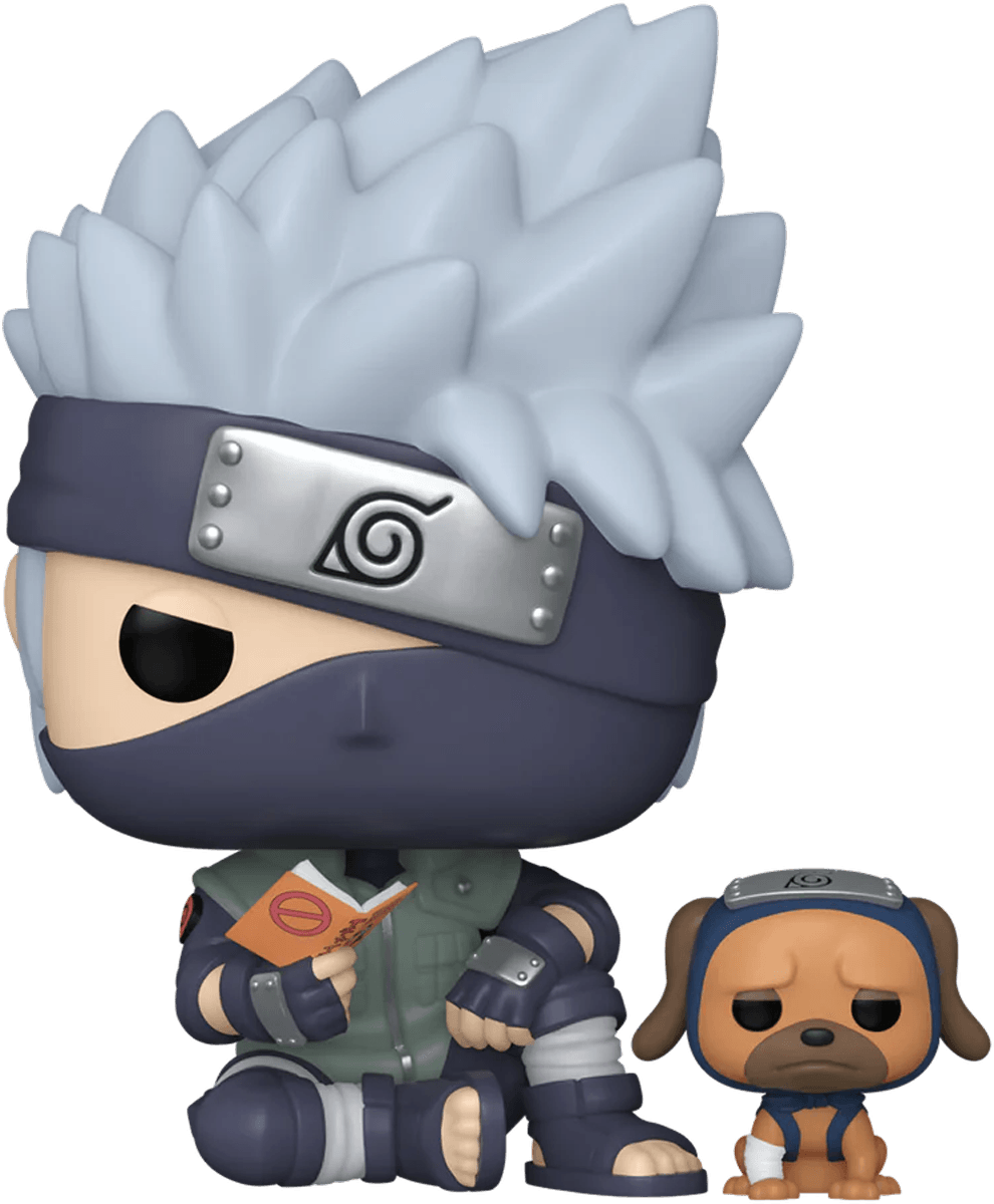 FUN60401 Naruto - Kakashi with Pakkun US Exclusive Pop! Vinyl [RS] - Funko - Titan Pop Culture