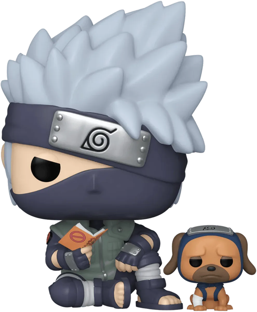 FUN60401 Naruto - Kakashi with Pakkun US Exclusive Pop! Vinyl [RS] - Funko - Titan Pop Culture