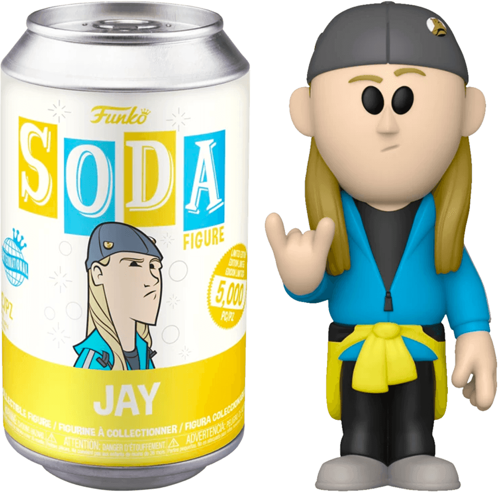 FUN60548 Jay & Silent Bob - Jay (with chase) Vinyl Soda - Funko - Titan Pop Culture