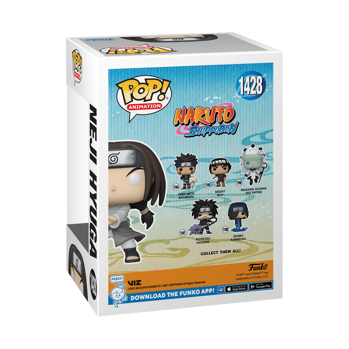 FUN60655 Naruto - Neji Hyuga US Exclusive Pop! Vinyl [RS] - Funko - Titan Pop Culture