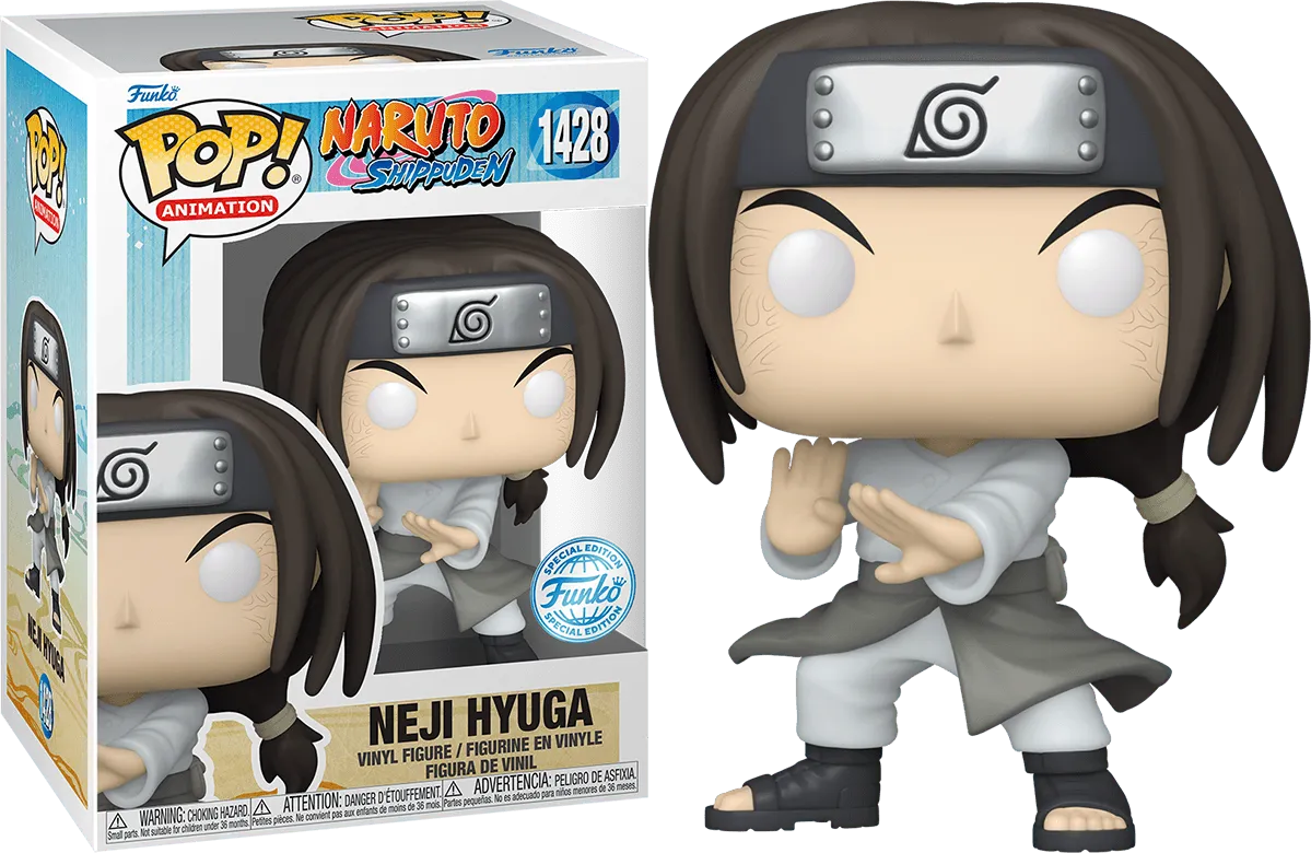 FUN60655 Naruto - Neji Hyuga US Exclusive Pop! Vinyl [RS] - Funko - Titan Pop Culture